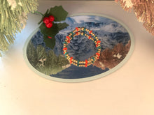 Load image into Gallery viewer, Christmas Gold Beaded Bracelet
